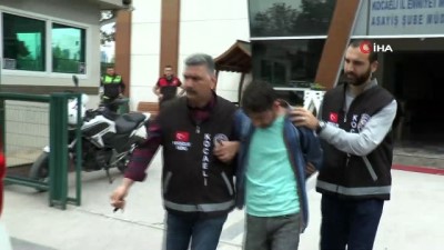 sehir ici -  İzmit'te 6 gün içerisinde 3 yeri soyan firari hırsız aylar sonra yakalandı Videosu