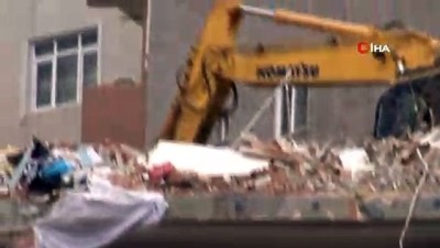 hasarli bina -  Kağıthane'de hasarlı binaların yıkımına başlandı Videosu