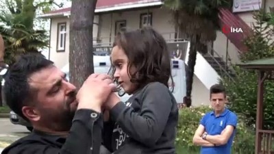 Ormanlık alanda bulunan ve sağlık kontrolünden geçirilen çocuk taburcu oldu 