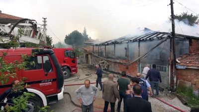 Osmancık'ta ev yangını - ÇORUM