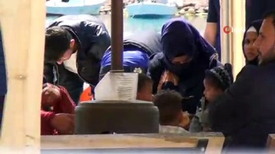 sahil guvenlik -  Sahil güvenlik botları 26 mülteciyi denizde yakaladı Videosu