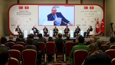 50 milyon dolar - 'Türkiye-Tunus ortaklığı Afrika pazarına girmek için fırsat' - İSTANBUL Videosu