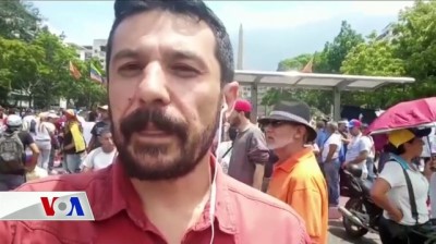 muhalif eylem - Venezuela’da Muhalifler Guaido’nun Çağrısıyla Toplandı  Videosu