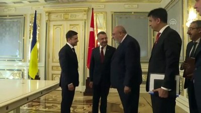 lens - Cumhurbaşkanı Yardımcısı Oktay, Ukrayna Devlet Başkanı Zelenskiy ile görüştü - KİEV Videosu