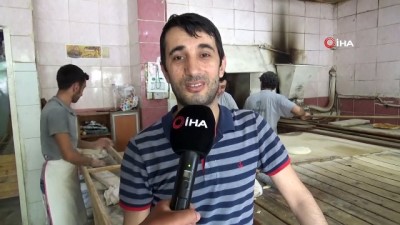tas firin -  Diyarbakır’da fırıncıların 600 derecelik sıcaklıkta zorlu Ramazan mesaisi  Videosu