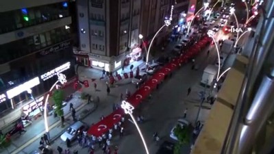 fener alayi -  Gençler meşalelerle yürüdü  Videosu