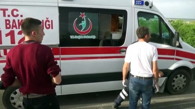 İşçileri taşıyan minibüs şarampole devrildi: 7 yaralı - AFYONKARAHİSAR