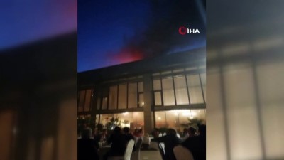 iftar vakti -  Otelde iftar vakti çıkan yangın korkuttu Videosu