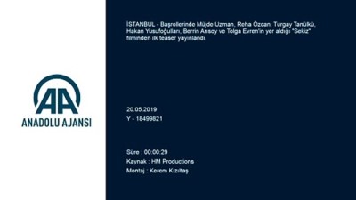 dell - 'Sekiz' filminden ilk teaser - İSTANBUL  Videosu