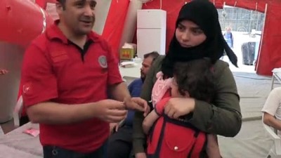 Suriyeliler bayram için ülkelerine gidiyor - KİLİS 