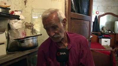 iftar cadirlari -  Derme, çatma bir evde yaşayan 63 yaşındaki Hasan Demirci, evinin tadilatı için yardım bekliyor  Videosu