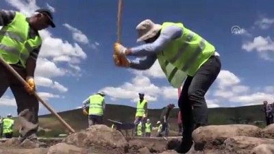 arkeoloji - Geleceğin arkeologları kazı çalışmalarına katıldı - BİNGÖL Videosu