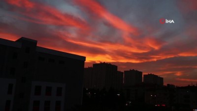 gokyuzu -  İstanbul’da gün batımı görsel şölen oluşturdu  Videosu
