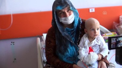 hastane yonetimi - Lösemili çocuklara bayram hediyesi 'örgü bebek' - BİTLİS Videosu