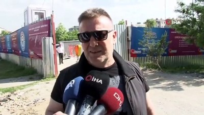 guvenlik gorevlisi -  Metro şantiyesini basan şahıslar 500 kilo bakır kablo çaldı  Videosu