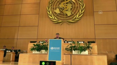 dayaniklilik testi - Sağlık Bakanı Koca: 'Suriye krizi, küresel siyaset ve insanlık adına da bir test olmuştur' - CENEVRE  Videosu