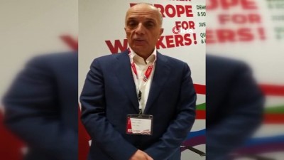 bireysel emeklilik -  TÜRK-İŞ Genel Başkanı Ergün Atalay, ETUC Genel Kurulu'na katıldı Videosu