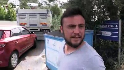 icme suyu - Bodrum'da içme suyu isale hattında patlama (4) - MUĞLA Videosu