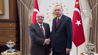 nato -  Cumhurbaşkanı Erdoğan Kanada Senatosu Başkanı George J. Furey’i kabul etti Videosu