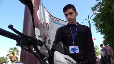 patent -  Geçirdiği motosiklet kazası hayatını değiştirdi...Geliştirdiği proje ile derece aldı  Videosu