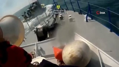 balikci teknesi -  - Köstence'de Türk Balıkçı Teknesine Müdahale Anı Videosu