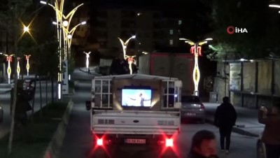 dag kecisi -  Sahur vakti Hakkari sokaklarında albüm tanıtımı  Videosu
