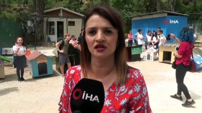 matematik -  Öğrenciler ‘sevimli dostlara’ kulübe yaptı Videosu