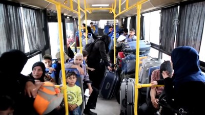 siginma - Suriyeliler bayram için ülkelerine gidiyor - KİLİS  Videosu