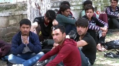 sinir disi -  Adana'da 57 kaçak göçmen yakalandı  Videosu