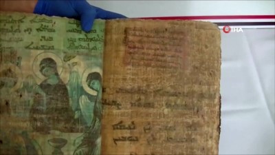 kapakli -  Diyarbakır’da 1400 yıllık dini kitap ele geçirildi  Videosu