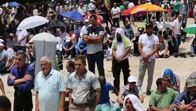 yazili aciklama - Mescid-i Aksa'da ramazan ayının üçüncü cuması - KUDÜS Videosu