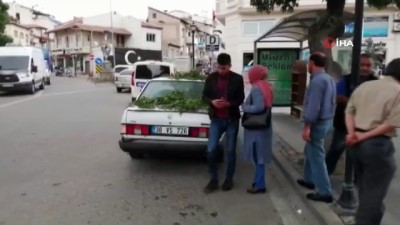 siddetli ruzgar -  Nevşehir’de rüzgar ağaçları devirdi  Videosu