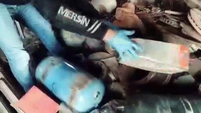 yakit tanki - Tamircide ele geçirilen esrarla ilgili iki tutuklama - MERSİN  Videosu