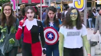lise ogrencisi - Ankara'nın ilk çizgi roman festivali kapılarını açtı - ANKARA Videosu