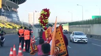 sampiyon - Galatasaraylı futbolcular Türk Telekom Arena'da - İSTANBUL Videosu
