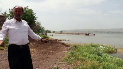 Keban Barajı'nda su seviyesinin yükselmesi - ELAZIĞ