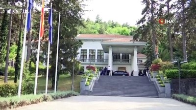  - TBMM Başkanı Şentop, Kuzey Makedonya Cumhurbaşkanı Pendarovski ile görüştü