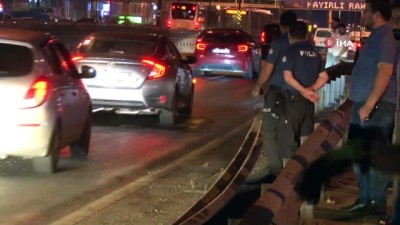 polis ekipleri -  E-5’te bir dizinin set aracı kaza yaptı, 1 ölü Videosu