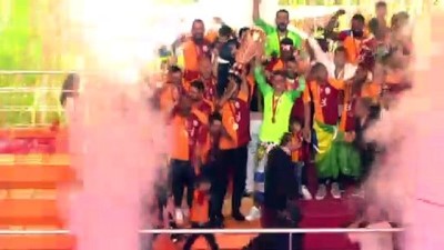 sampiyonluk kupasi - Galatasaray şampiyonluk kupasını aldı - İSTANBUL  Videosu