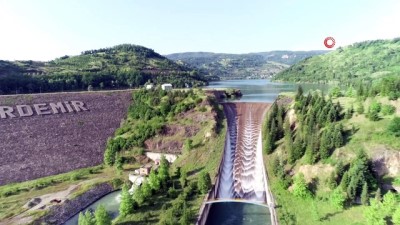yok artik -  Su seviyesi yüzde 100'e ulaşan Kızılcapınar Barajı havadan görüntülendi Videosu