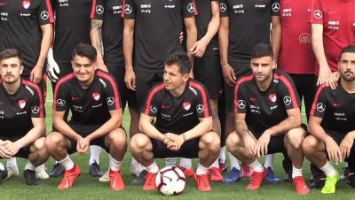 A Milli Futbol Takımı, 2. antrenmanını yaptı - ANTALYA