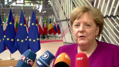 AB Liderler Zirvesi - Merkel / Macron - BRÜKSEL