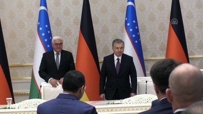 Almanya Cumhurbaşkanı Steinmeier Özbekistan'da - TAŞKENT