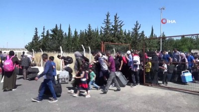  Bayrama giden Suriyelilerin sayısı 13 bine ulaştı 