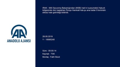 komando - Hakurk'a 'Pençe' harekatı Videosu