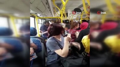 taciz iddiasi -  Halk otobüsünde taciz iddiası Videosu