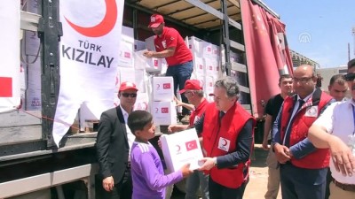 gida yardimi - Türk Kızılaydan 3 bin Ezidi aileye gıda yardımı - DUHOK Videosu