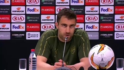 UEFA Avrupa Ligi final maçına doğru - Xhaka / Sokratis - BAKÜ