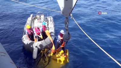sahil guvenlik -  - Kurtaran-2019’da arızalanan denizaltından kurtarma yapıldı Videosu