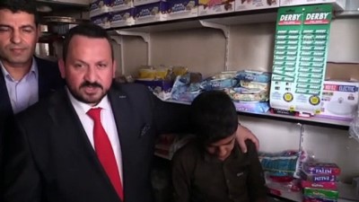 MÜSİAD Genel Başkan Yardımcısı Şekerli, veresiye defteri satın aldı - ŞIRNAK 